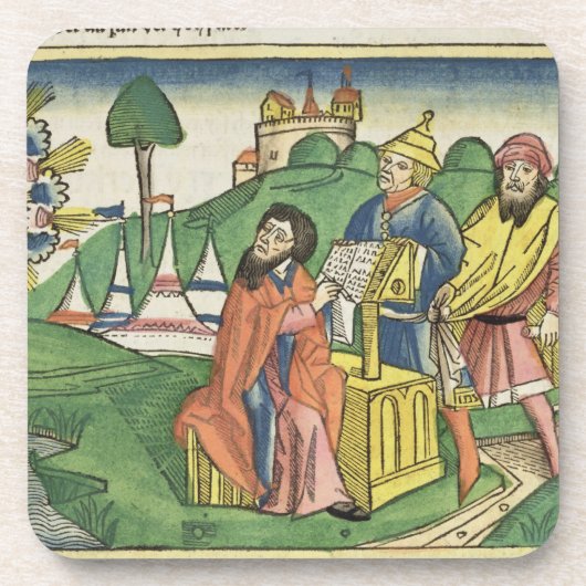 Deuteronomy: 神がLを作るFrontispiece コースター (正面)