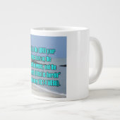 Deuteronomy 10:14 WEBU Mug ジャンボコーヒーマグカップ (正面右)