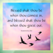 Deuteronomy 28:6 ウィンドウサイン (シート3)