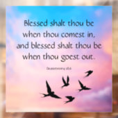 Deuteronomy 28:6 ウィンドウサイン (シート2)