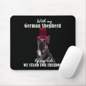 Deutsch Funny American German Dogs Quotes Germany  マウスパッド (マウス)