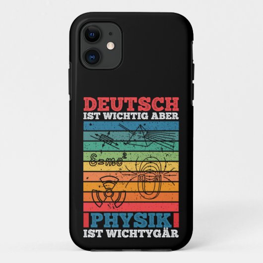 Deutsch Ist Wichtig Aber Physik Ist Wichtiger tige Case-Mate iPhoneケース (裏面)