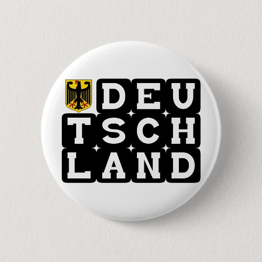 Deutschandのオリジナルのデザイン! 缶バッジ (正面)