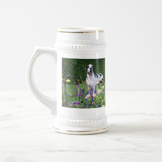 Deutsche Dogge, Great Dane,Hunde,Dogue Allemand ビールジョッキ