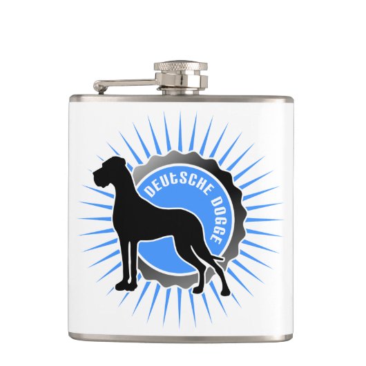 Deutsche Doggemの厳格なund Schrift フラスク (正面)