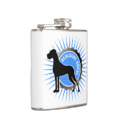 Deutsche Doggemの厳格なund Schrift フラスク (右)
