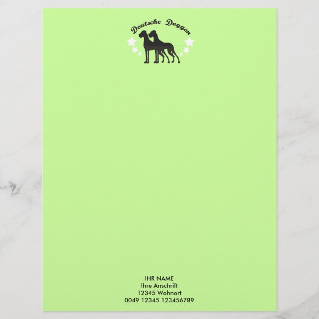 Deutsche Doggen (正面)