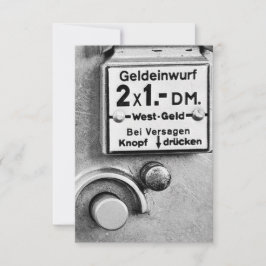 Deutsche Mark Einwurf Vintage