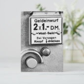 Deutsche Mark Einwurf Vintage (スタンド正面)