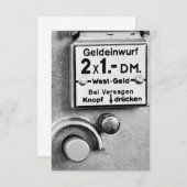 Deutsche Mark Einwurf Vintage (正面/裏面)