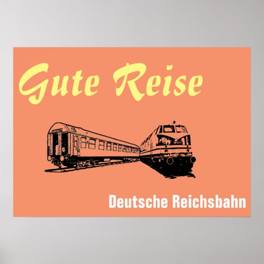 Deutsche Reichsbahn ポスター (正面)