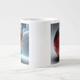 Deutsche Stolz Fußball  ジャンボコーヒーマグカップ
