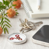 Deutscher Cuckold für Türkische Bulls Schlüsselanh キーホルダー (側面)