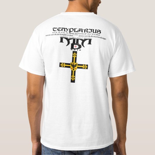 Deutscher Orden #08 Tシャツ (裏面)