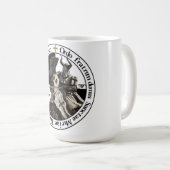 Deutscher Orden Ritter mit Lanze Tasse コーヒーマグカップ (正面右)