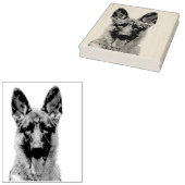 Deutscher Schäferhund Gummistempel ラバースタンプ (押印)