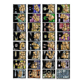 Deutsches Fingeralphabet 3 (2025) フォトプリント