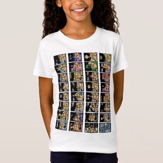 Deutsches Fingeralphabet 3 (2025) Tシャツ (正面)