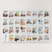 Deutsches Fingeralphabet II ジグソーパズル (横)