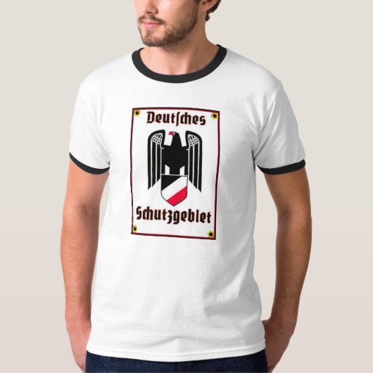 Deutsches Schutzgebiet Tシャツ (正面)