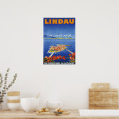Deutschland: 1935 - Lindau am Bodensee Reise ポスター (キッチン)
