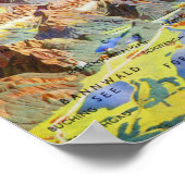 "Deutschland: 2021/heute - Allgäuer Alpen Panorama ポスター (角)