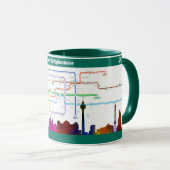 " Deutschland: 2021/heute BERLIN - U/S-Bahn  Tasse マグカップ (正面右)