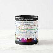 " Deutschland: 2021/heute BERLIN - U/S-Bahn  Tasse マグカップ (中央)