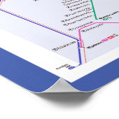 " Deutschland: 2022/heute Berlin - Liniennetz ... ポスター (角)