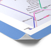 " Deutschland: 2022/heute Berlin - Liniennetz ... ポスター (角)