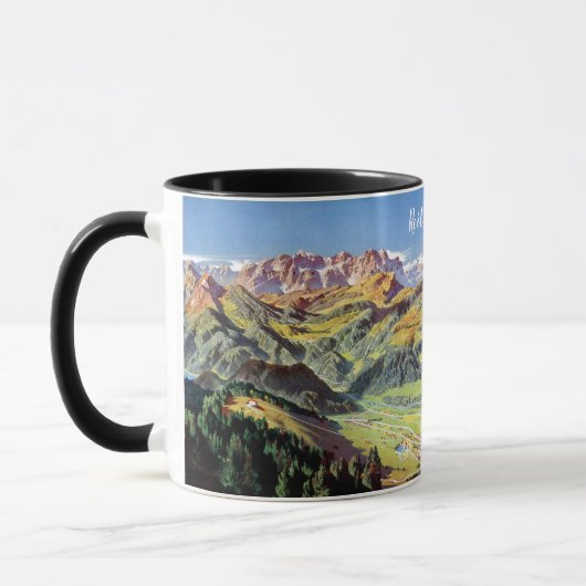 " Deutschland: 2023/heute - Reit im Winkl ...  マグカップ (左)