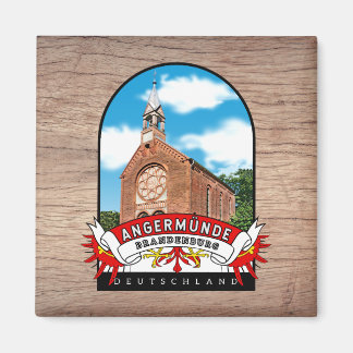 Deutschland Angermünde Vintage souvenir マグネット