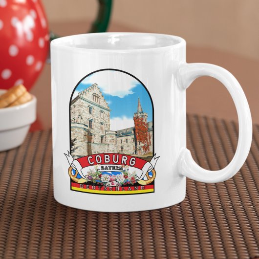 Deutschland Coburg Vintage souvenir コーヒーマグカップ