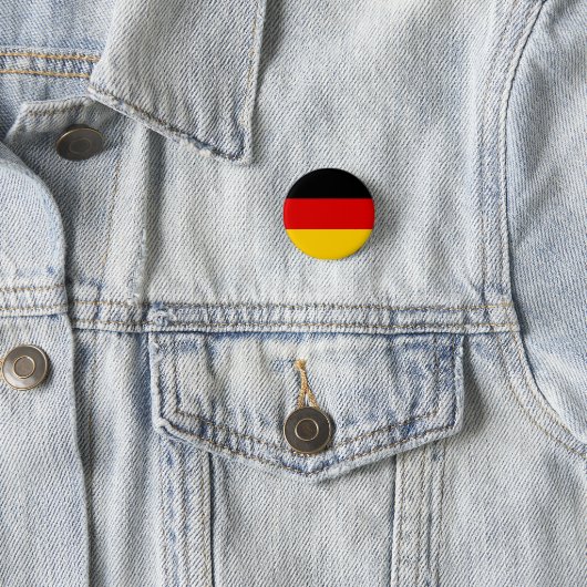 Deutschland Flagge 缶バッジ (インサイチュ)