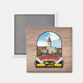 Deutschland Friedrichshafen Vintage souvenir マグネット (正面/裏面)