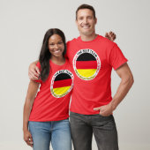 Deutschland-Germany-Alemania Art Shield Tシャツ (ユニセックス)
