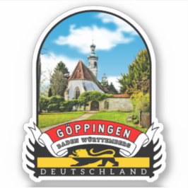 Deutschland Göppingen Vintage souvenir シール