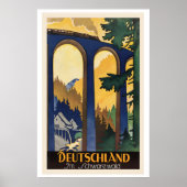 Deutschland im Schwarzwald Germany in Black Forest ポスター (正面)