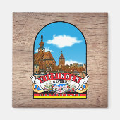 Deutschland Kitzingen Vintage souvenir マグネット (正面)