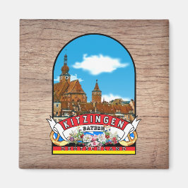 Deutschland Kitzingen Vintage souvenir  マグネット
