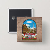 Deutschland Kulmbach Vintage souvenir 缶バッジ (正面&裏面)