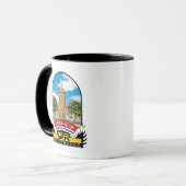 Deutschland Mannheim Vintage souvenir マグカップ (正面左)