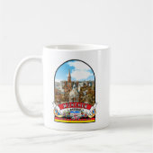 Deutschland München Vintage souvenir コーヒーマグカップ (左)