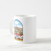 Deutschland Neu-Ulm Vintage souvenir コーヒーマグカップ (正面左)