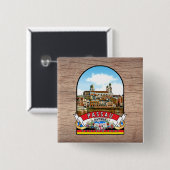 Deutschland Passau Vintage souvenir 缶バッジ (正面&裏面)