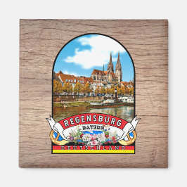 Deutschland Regensburg Vintage souvenir マグネット