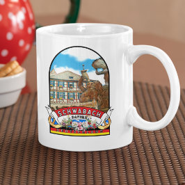 Deutschland Schwabach Vintage souvenir コーヒーマグカップ