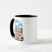 Deutschland Stuttgart Vintage souvenir マグカップ (正面左)