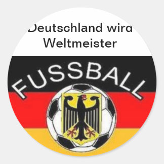Deutschland wird Weltmeister ラウンドシール