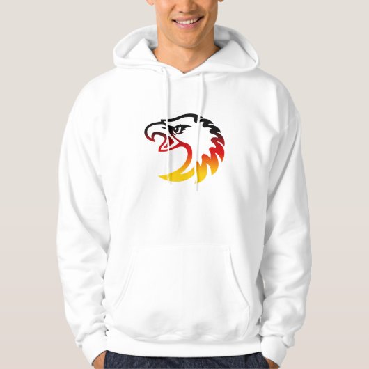 Deutschlandadlerkopf パーカ (正面)